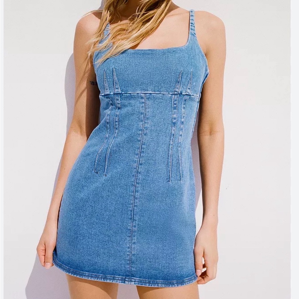 BDG Denim Mini Dress Urban outfitters